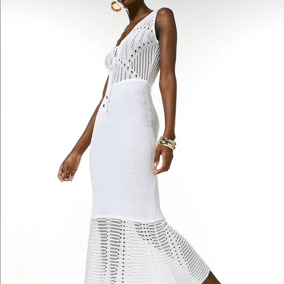 COPY - Karen Millen crochet knit dress - Picture 1 of 6